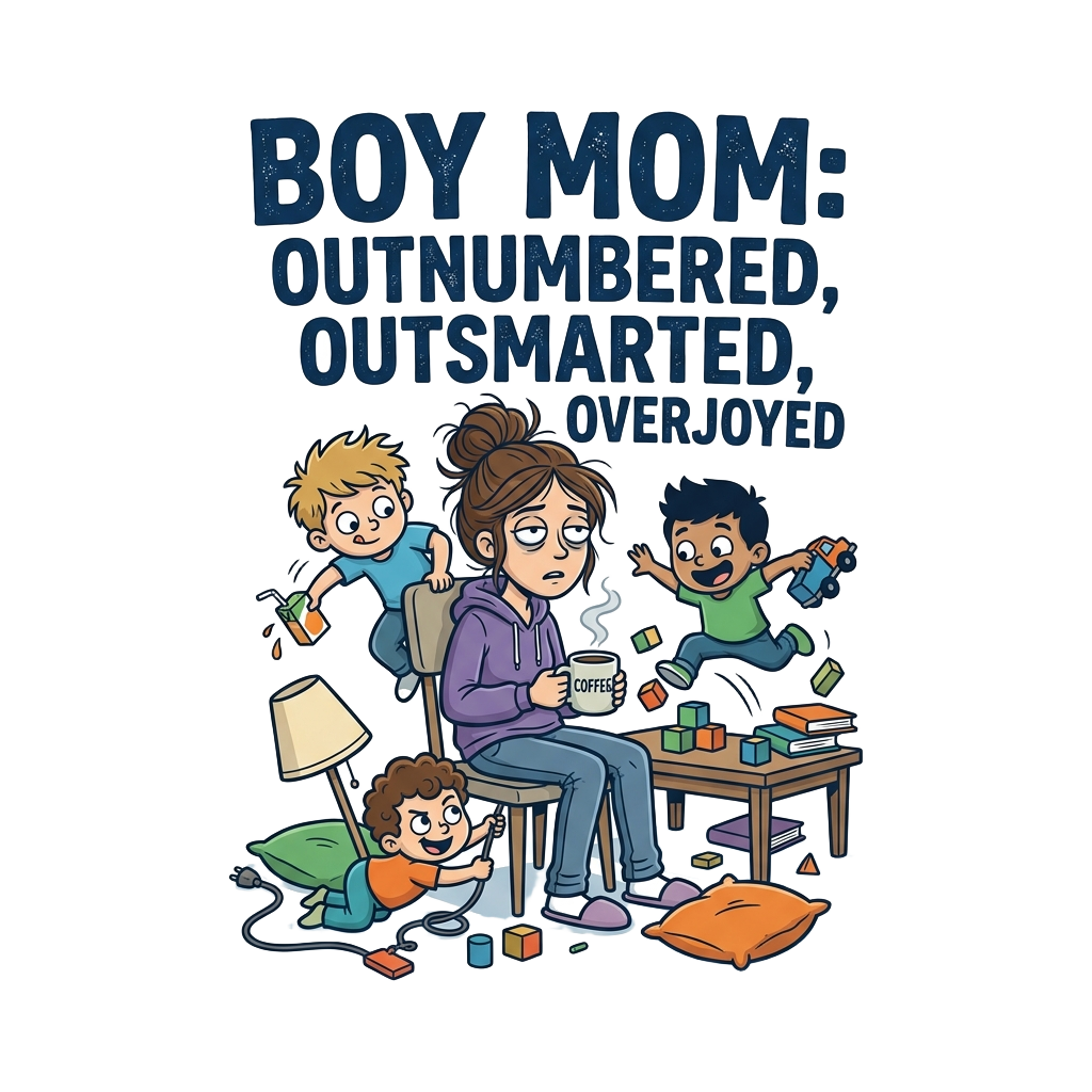 Boy Mom Humor