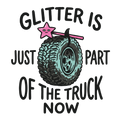 Glitter is just part of the truck now