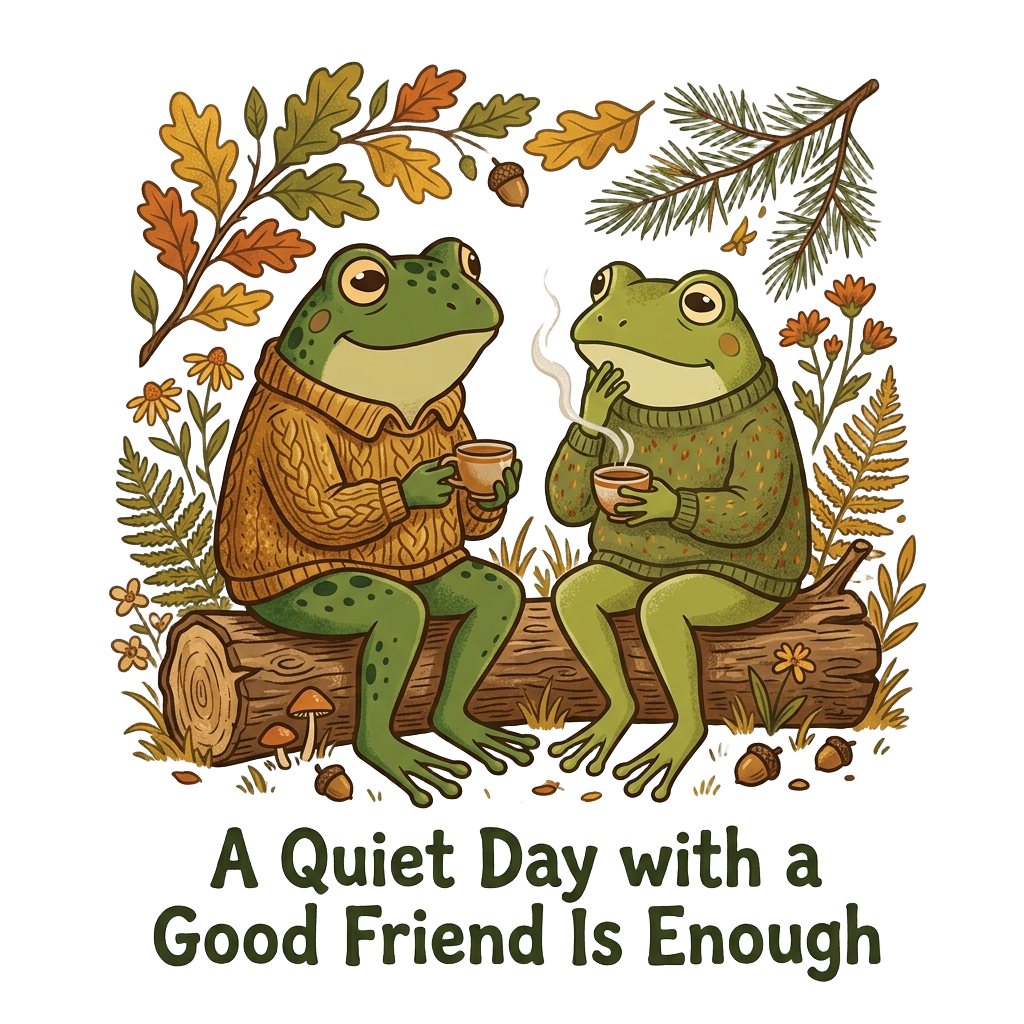 Cozy Frog Friends