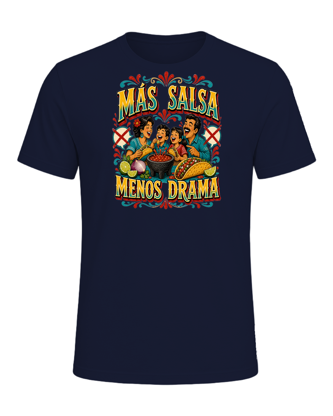 MÁS SALSA MENOS DRAMA — Navy