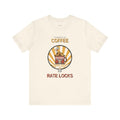 Mortgage Broker T-Shirt — Powered by Coffee and Rate Locks — mortgage t-shirt design