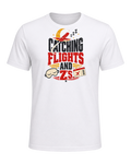 CATCHING FLIGHTS AND Z'S — White