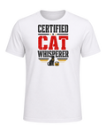 CERTIFIED CAT WHISPERER — White