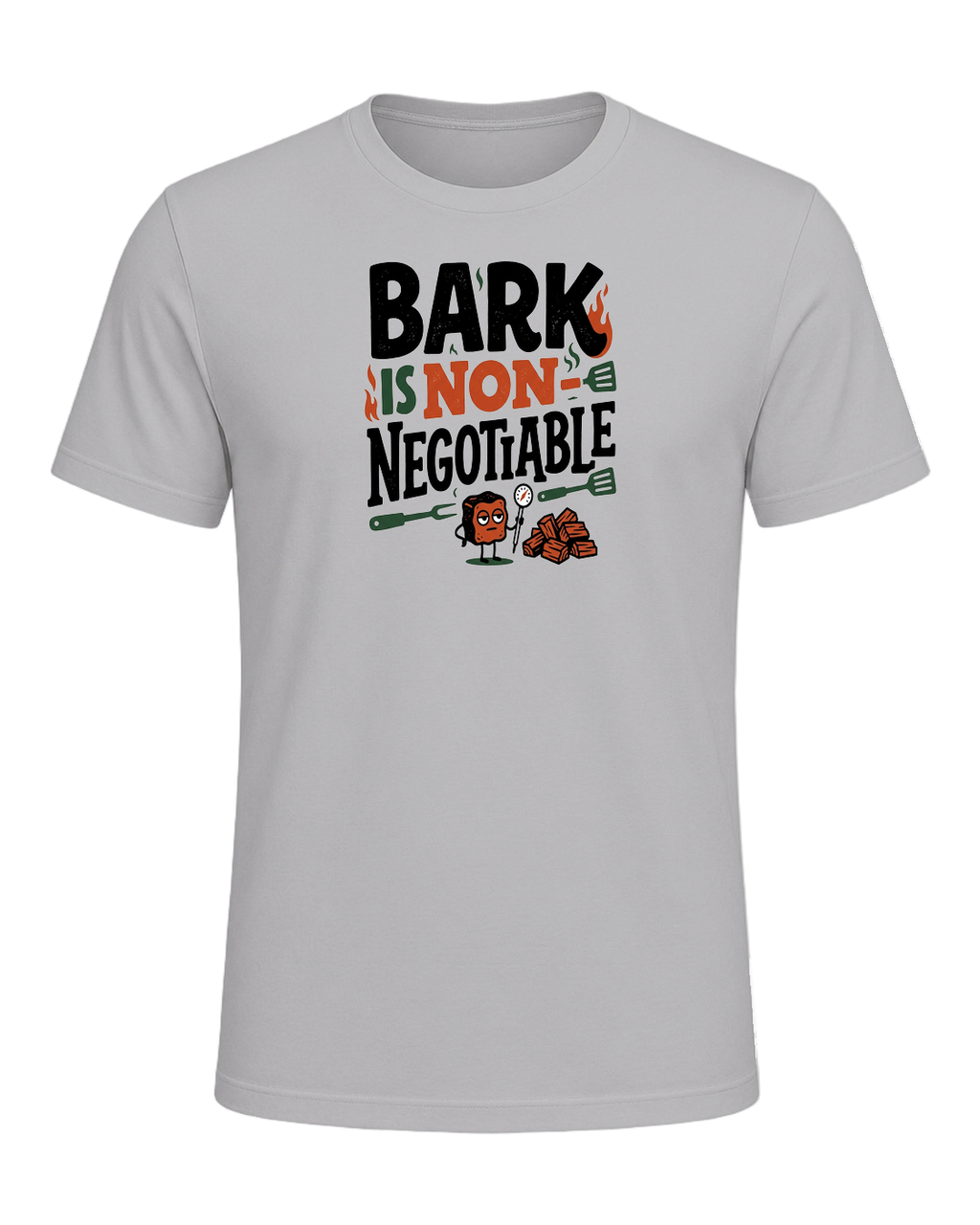 BARK IS NON-NEGOTIABLE — Athletic Heather