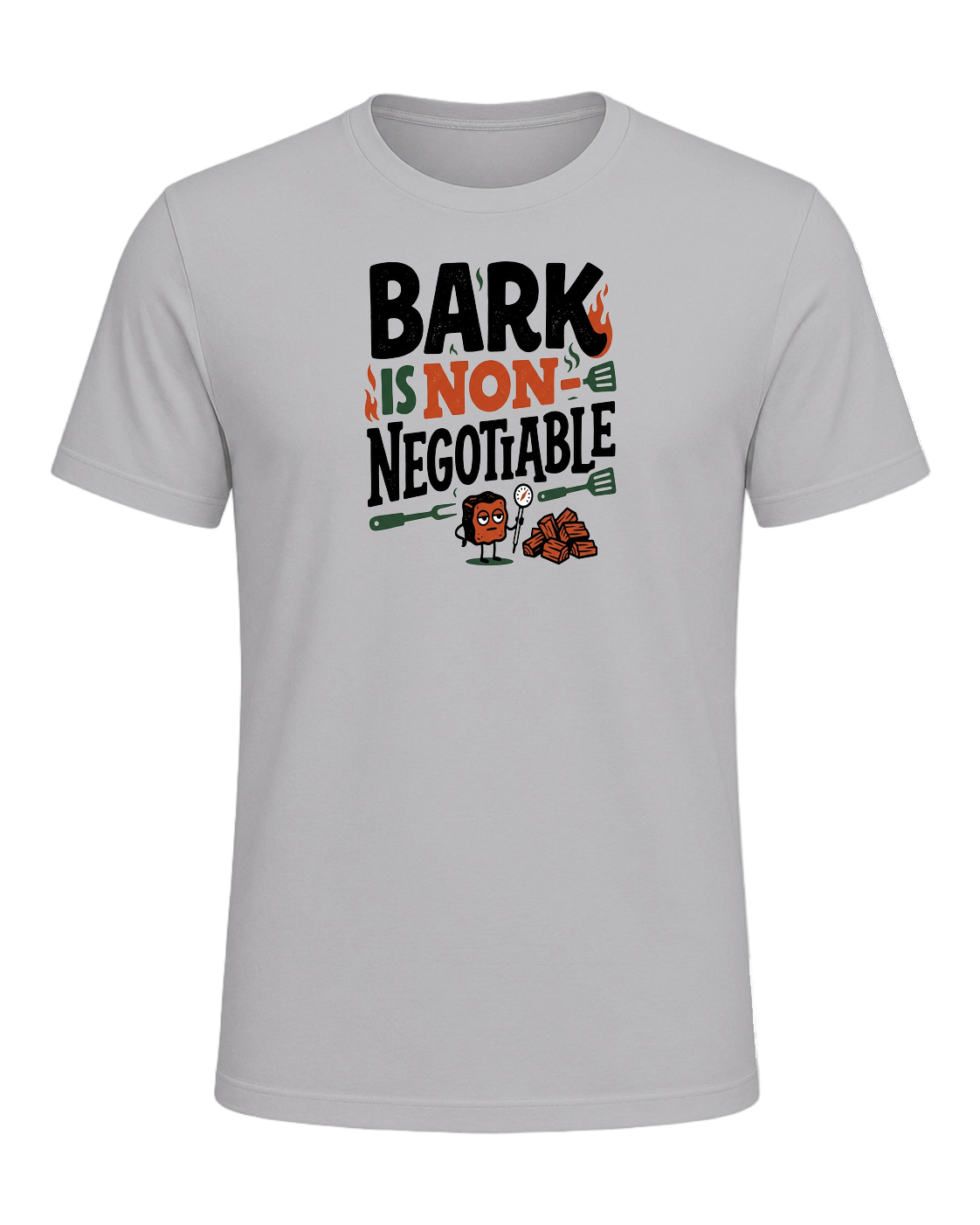 BARK IS NON-NEGOTIABLE — Athletic Heather