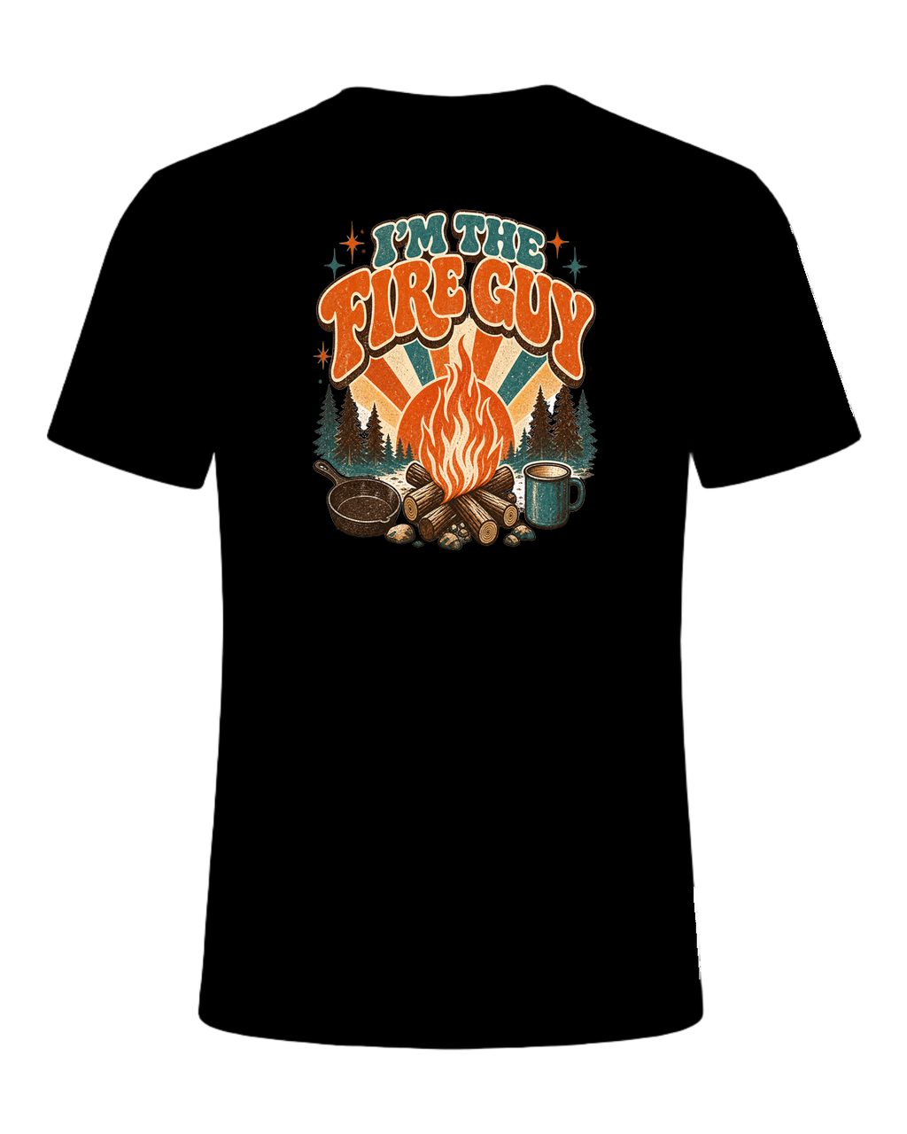 I'M THE FIRE GUY — Black