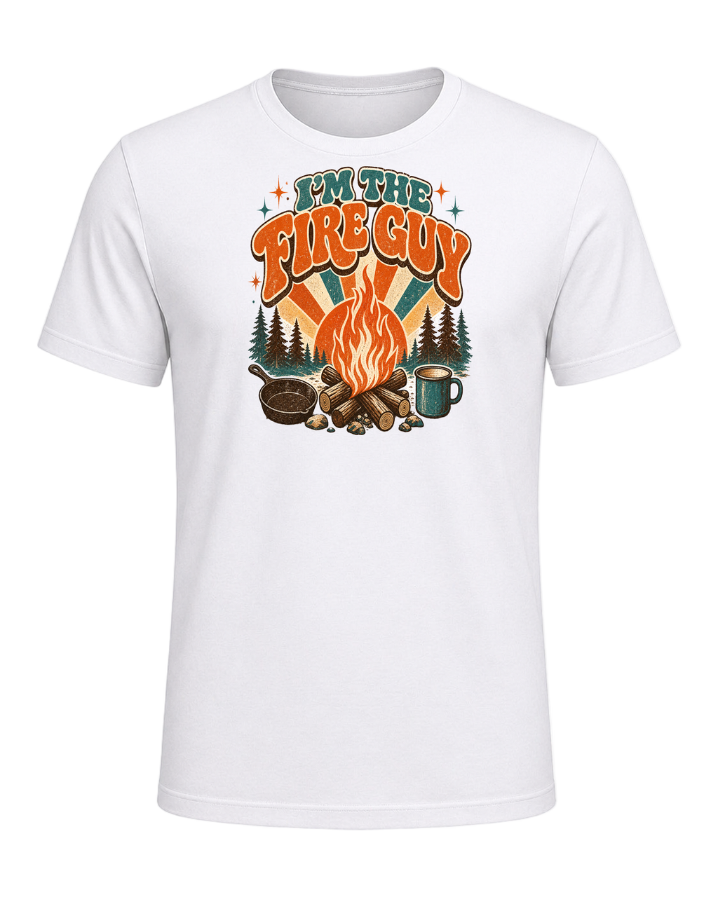 I'M THE FIRE GUY — White