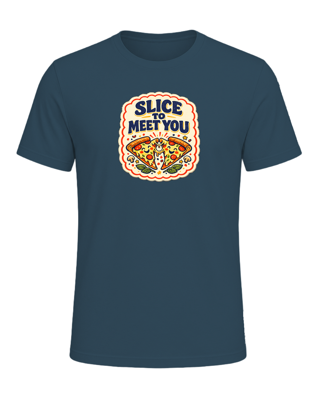 Slice To Meet You Tee — Deep Teal