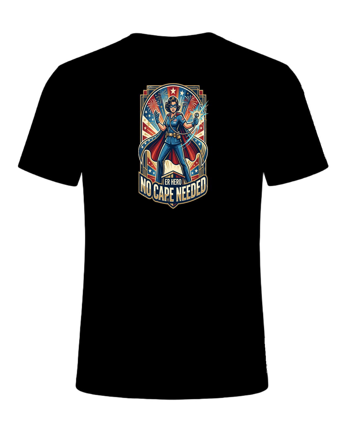 ER Nurse Superhero — Black
