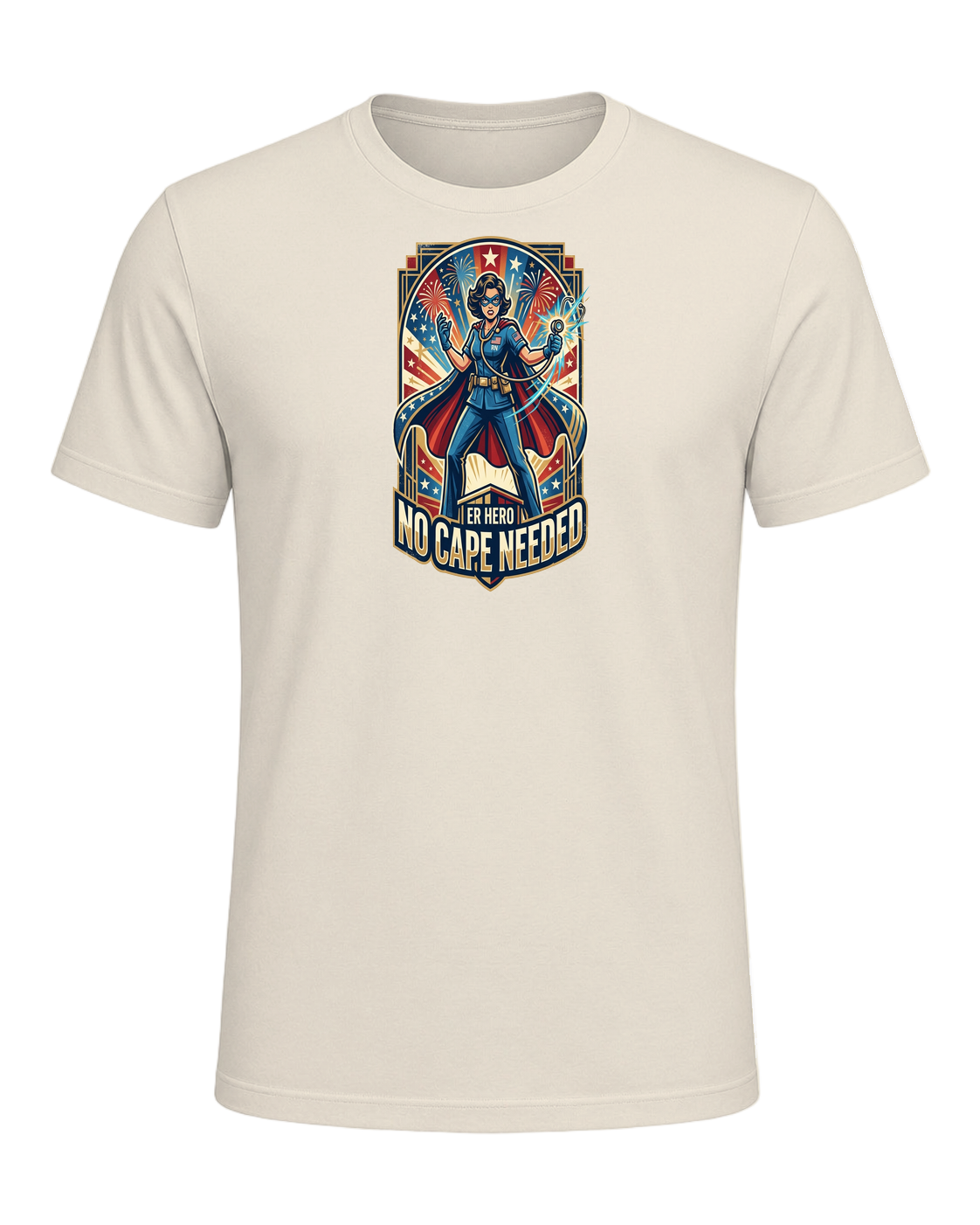 ER Nurse Superhero — Heather Prism Natural