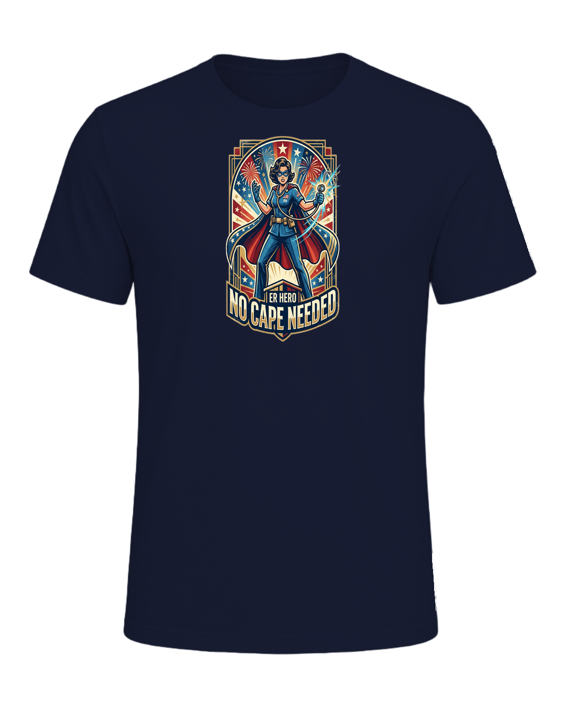 ER Nurse Superhero — Navy