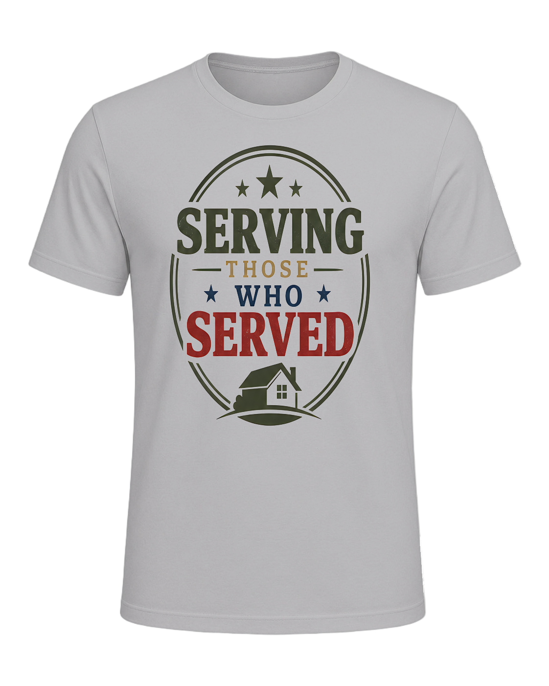 SERVING THOSE WHO SERVED — Athletic Heather