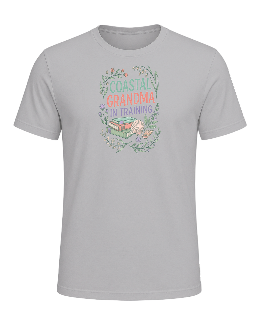 COASTAL GRANDMA IN TRAINING — Athletic Heather
