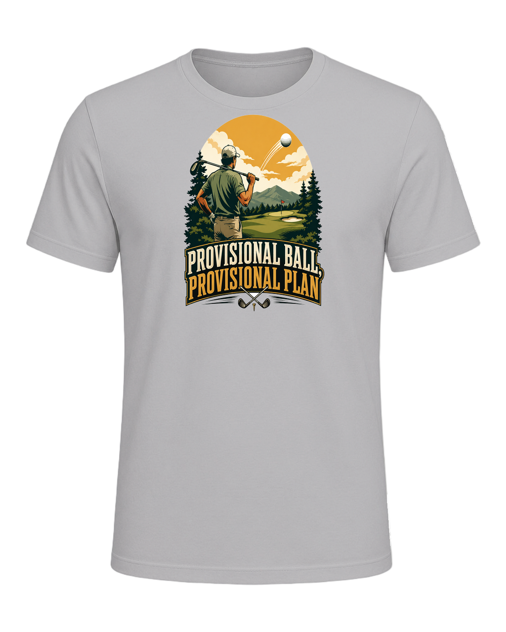 provisional ball, provisional plan — Athletic Heather
