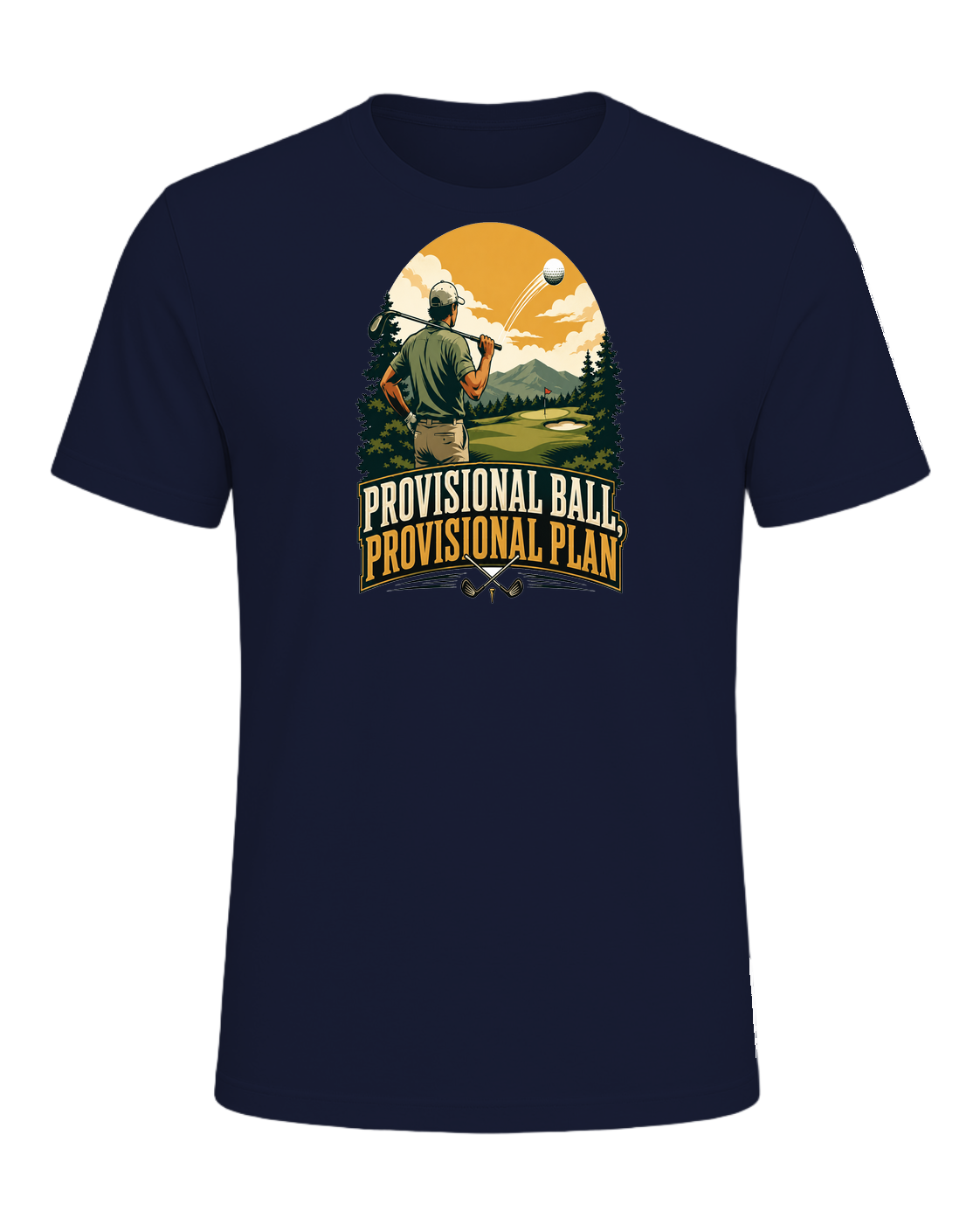 provisional ball, provisional plan — Navy