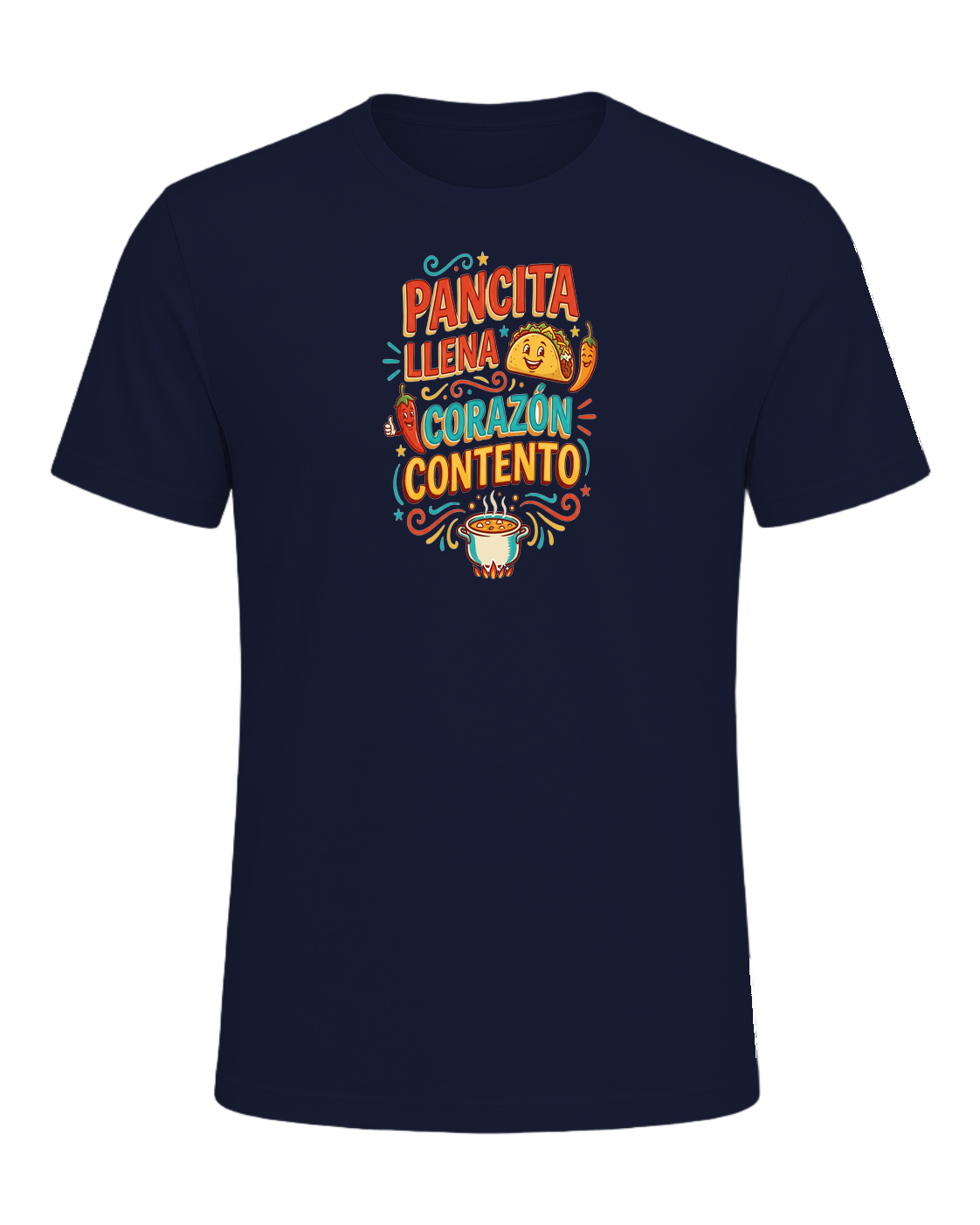 PANCITA LLENA CORAZÓN CONTENTO — Navy