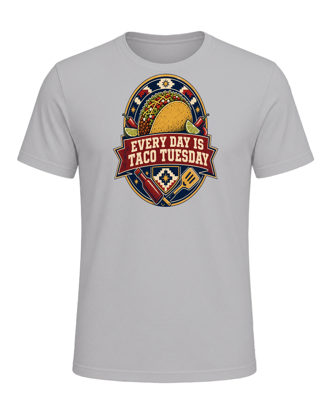 EVERY DAY IS TACO TUESDAY — Athletic Heather