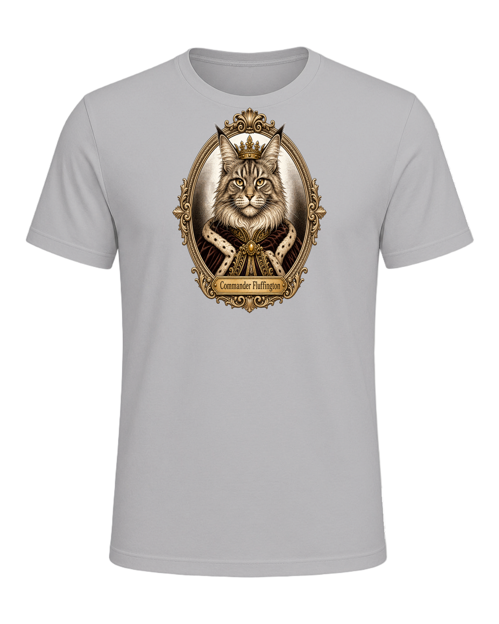 Maine Coon Royalty — Athletic Heather