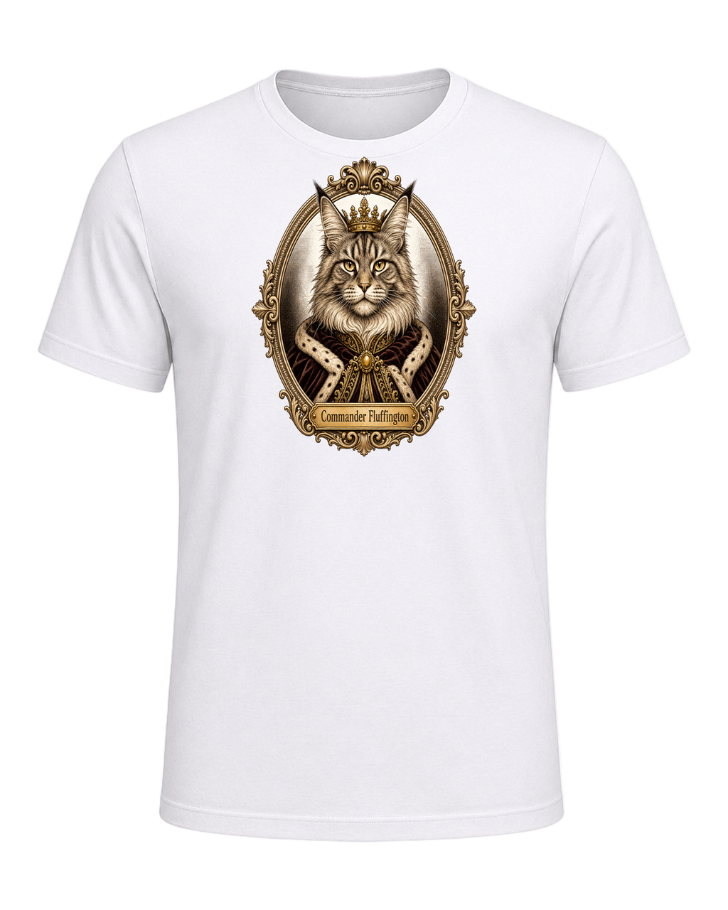Maine Coon Royalty — White