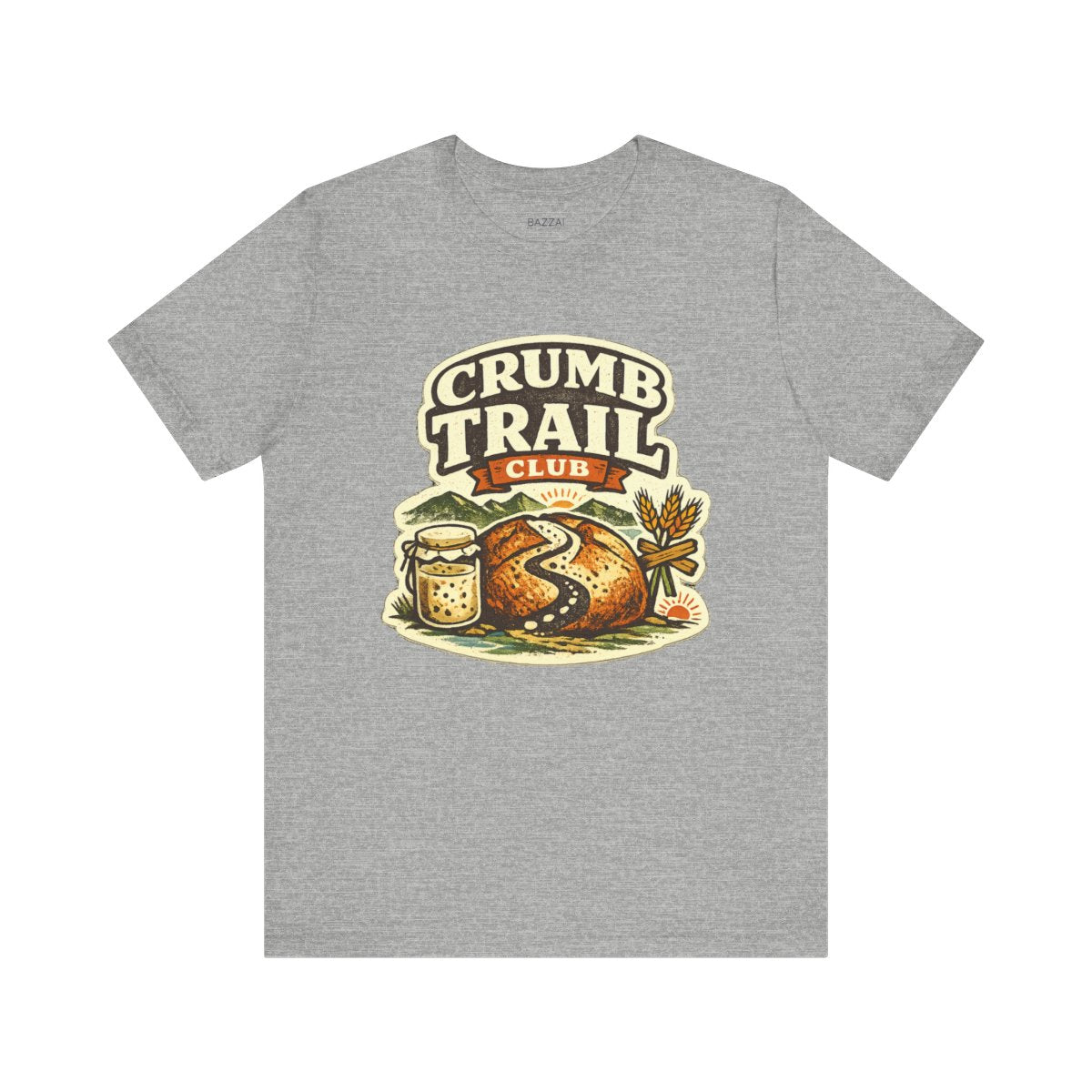Bread Baker T-Shirt — Crumb Trail Club — t-shirt design by Sol