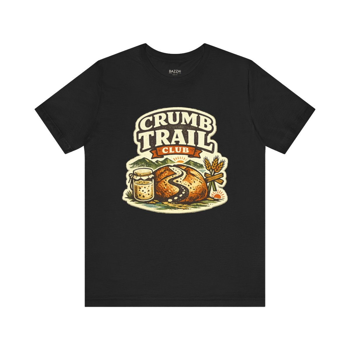 Bread Baker T-Shirt — Crumb Trail Club — t-shirt design by Sol