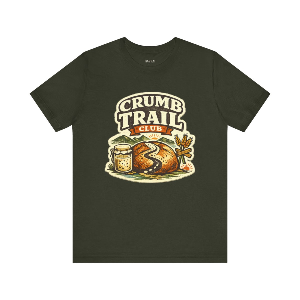 Bread Baker T-Shirt — Crumb Trail Club — t-shirt design by Sol