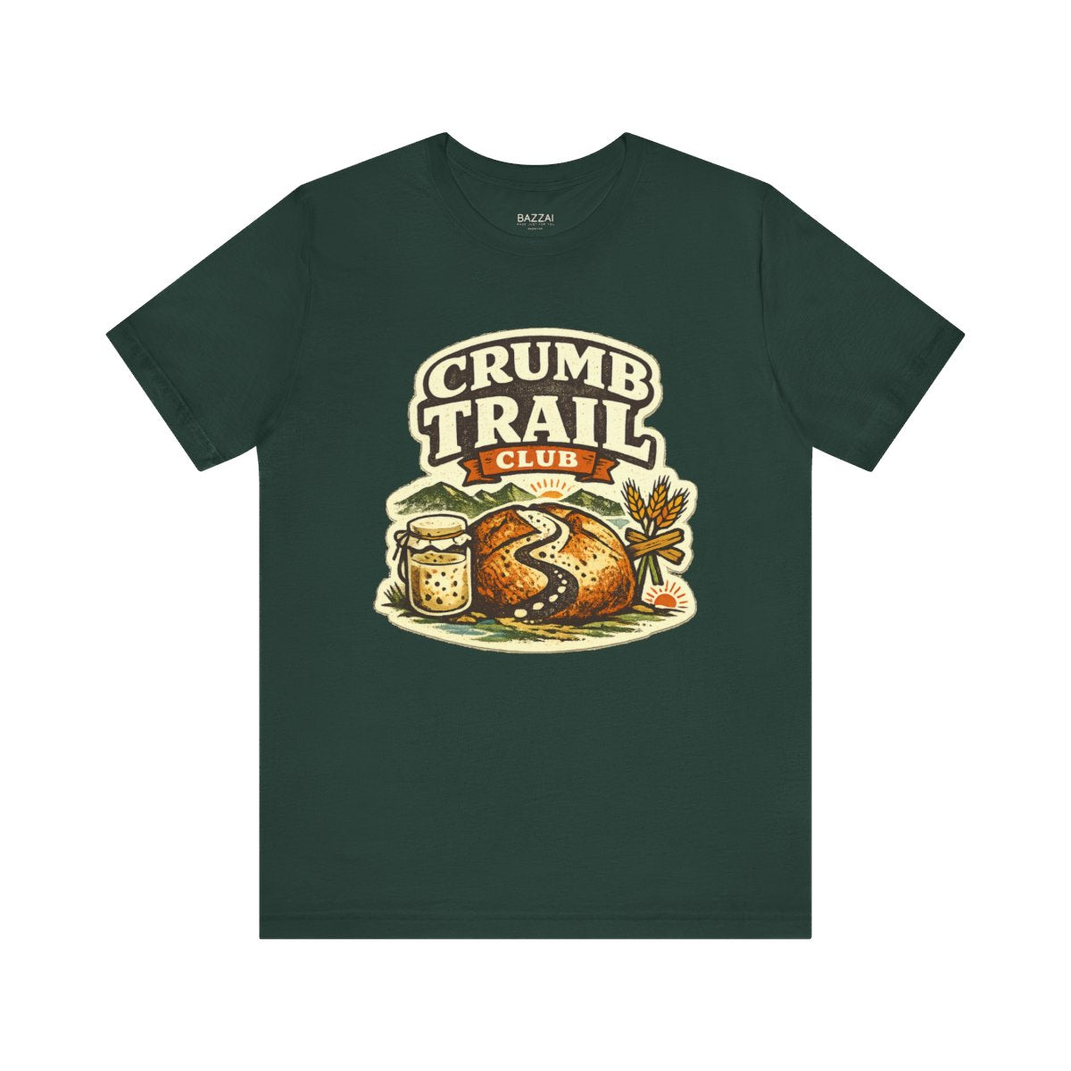 Bread Baker T-Shirt — Crumb Trail Club — t-shirt design by Sol