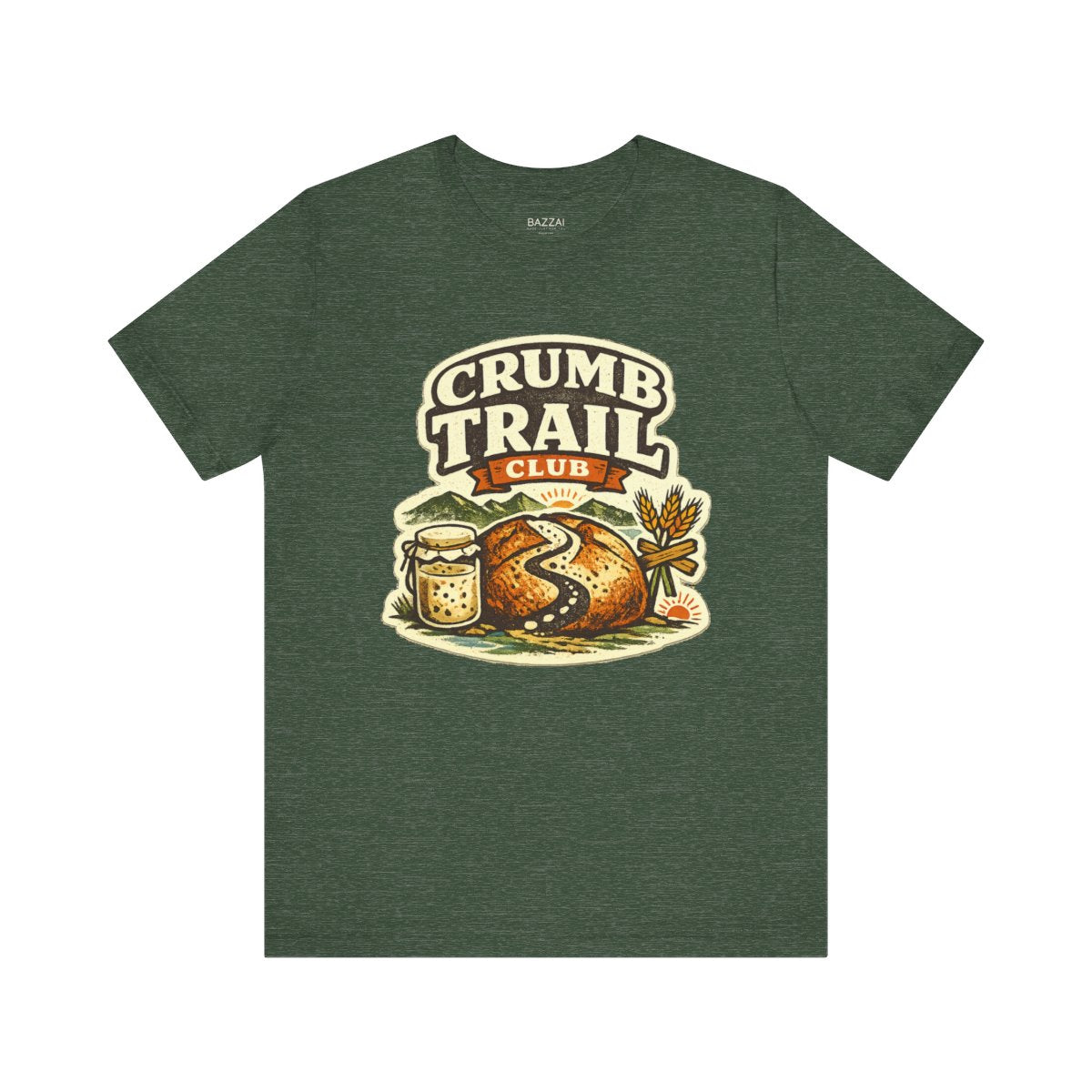 Bread Baker T-Shirt — Crumb Trail Club — t-shirt design by Sol