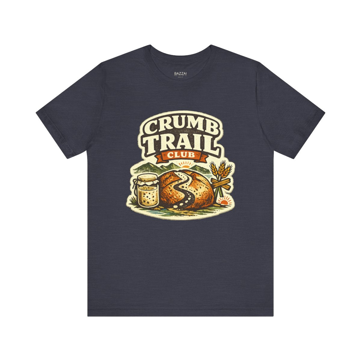 Bread Baker T-Shirt — Crumb Trail Club — t-shirt design by Sol