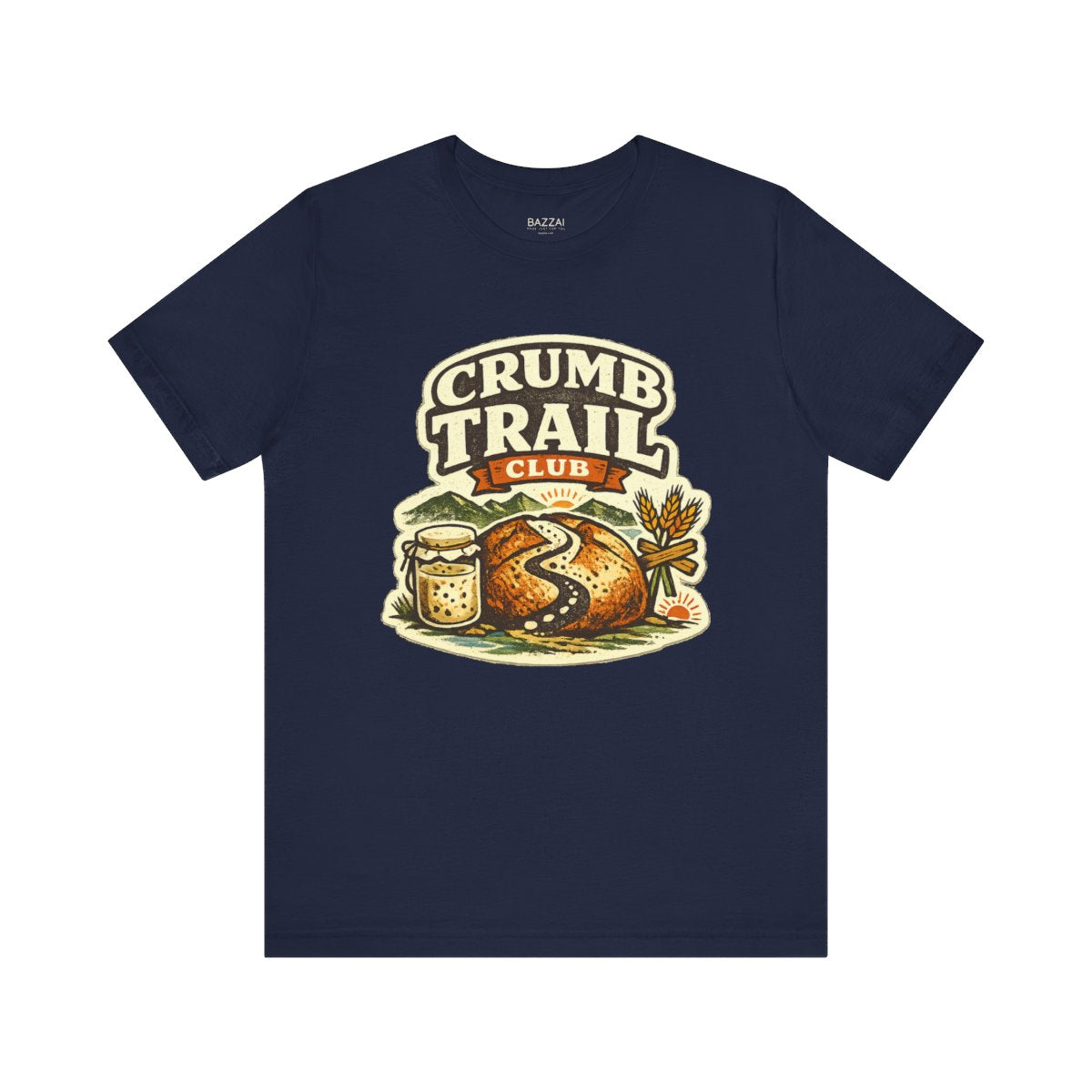 Bread Baker T-Shirt — Crumb Trail Club — t-shirt design by Sol