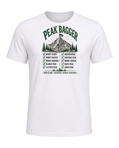 Peak Bagger — White