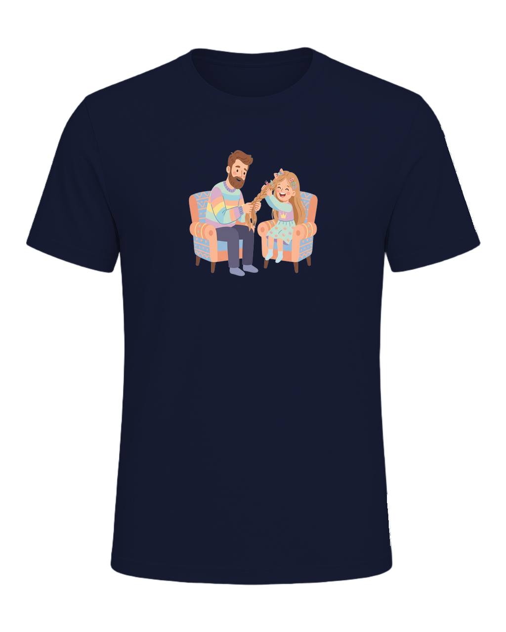Girl Dad — Navy