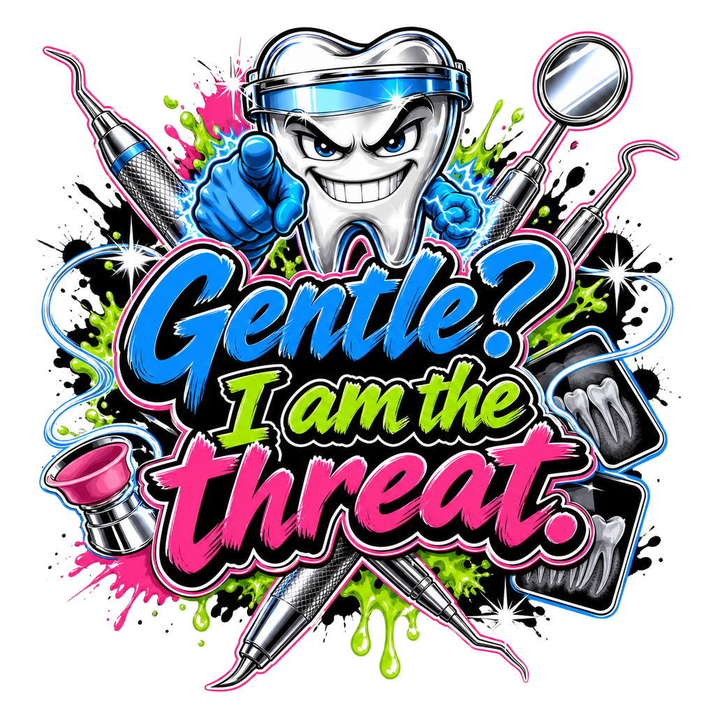 Gentle? I am the threat.