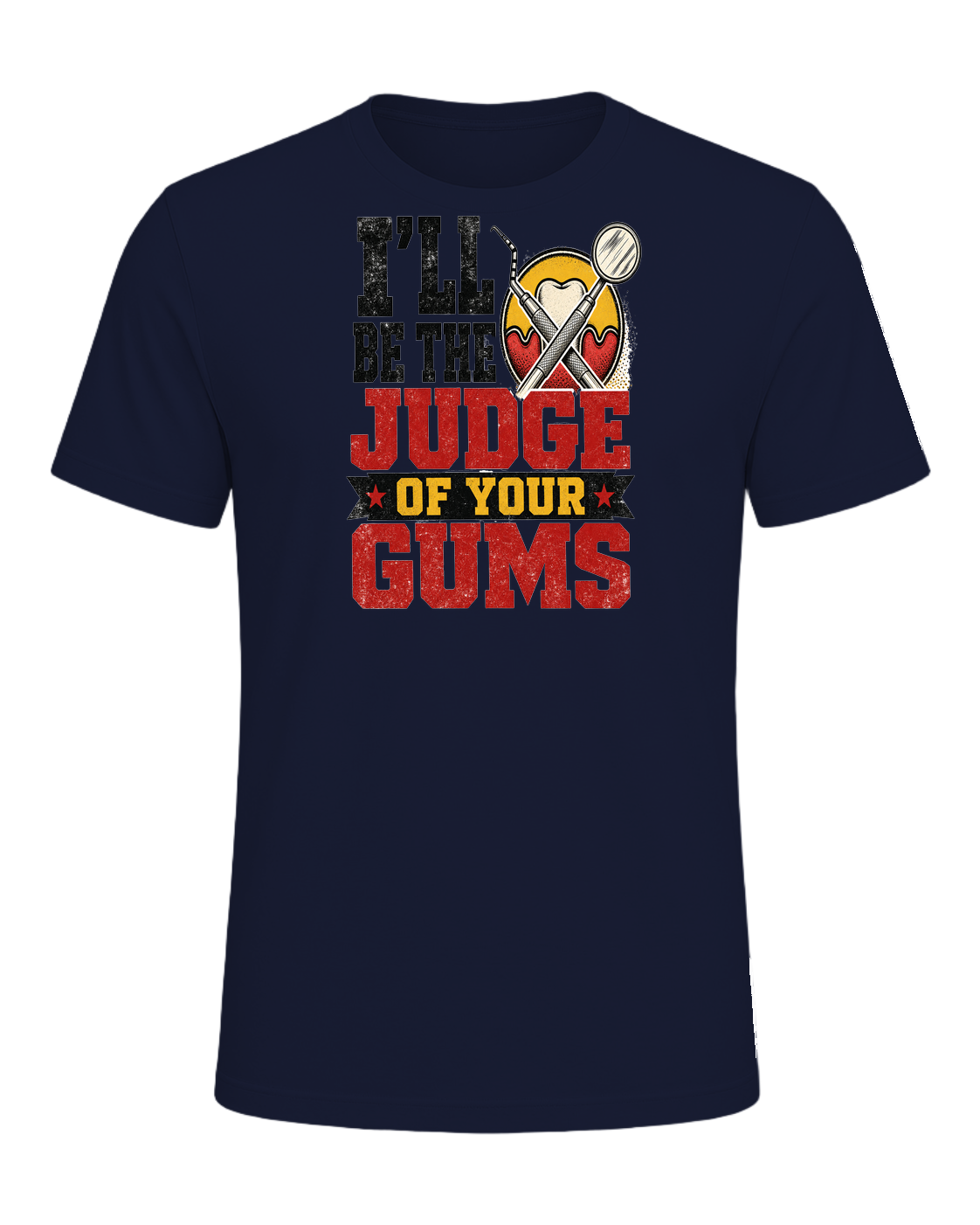 I'll be the judge of your gums — Navy