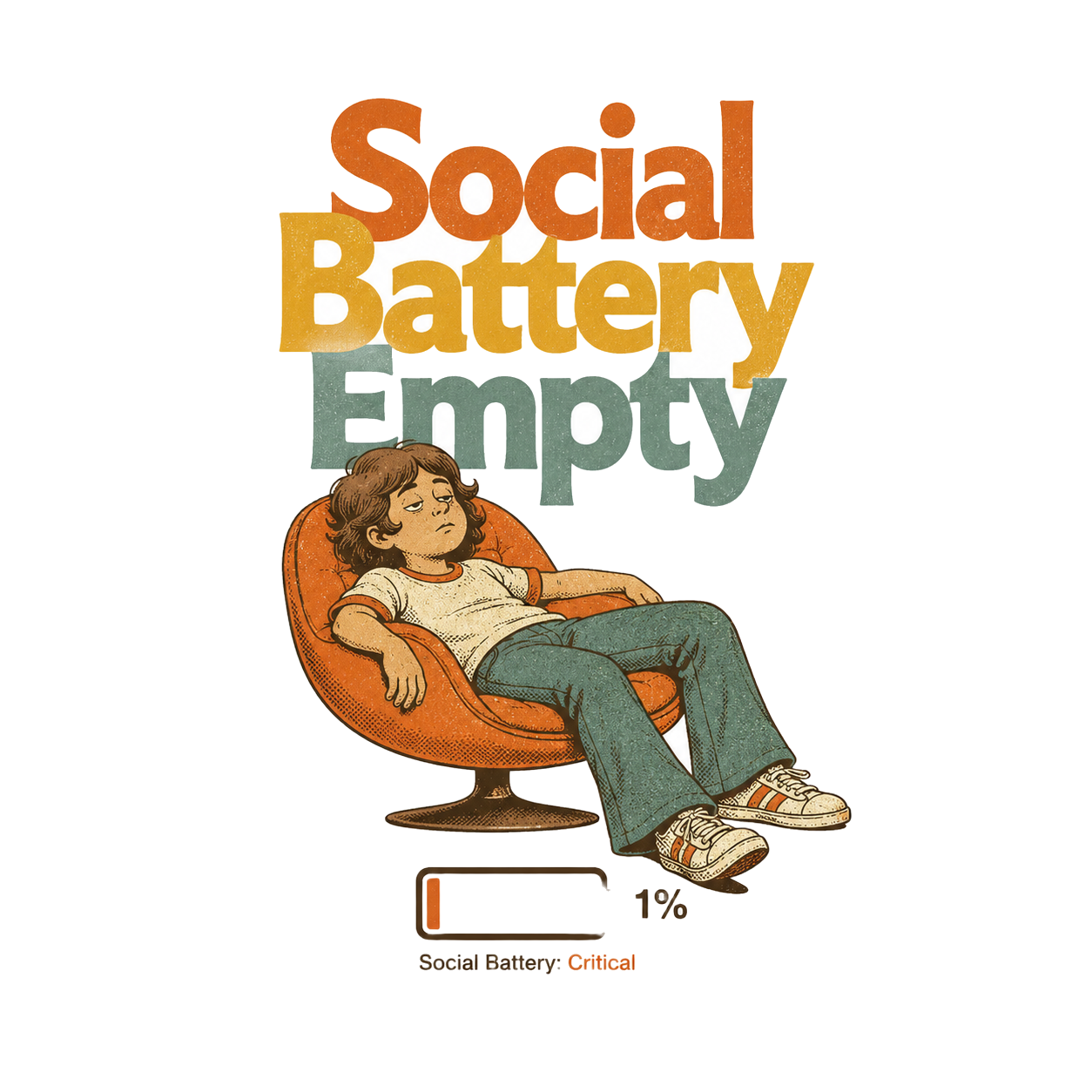 Social Battery Empty
