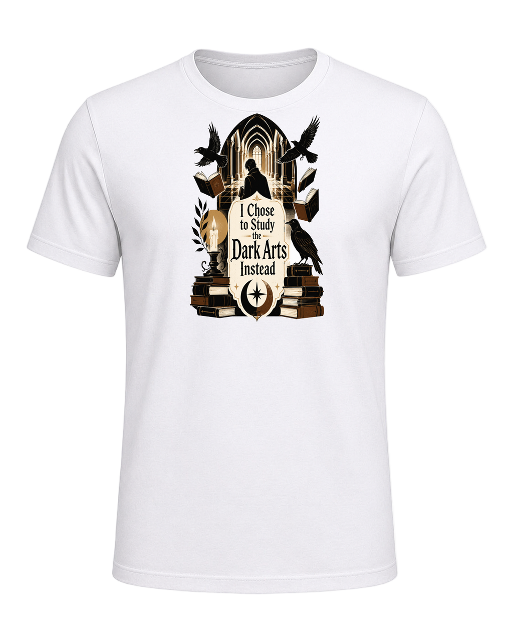 Dark Academia Scholar — White
