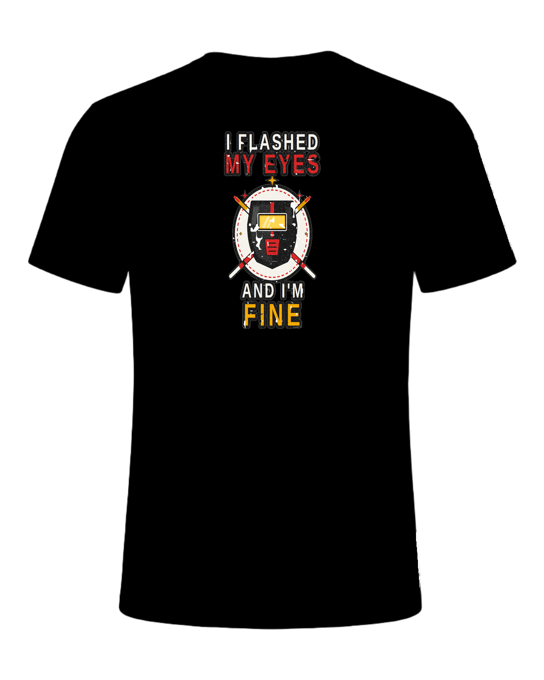 I flashed my eyes and I'm fine — Black