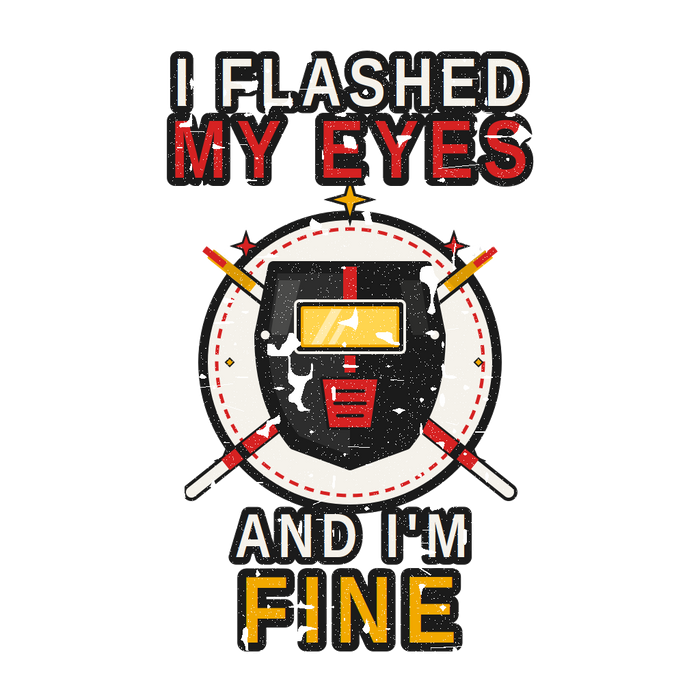 I flashed my eyes and I'm fine — Retro Bold