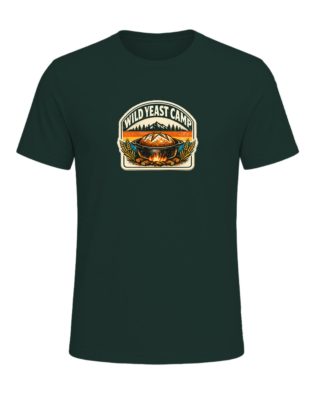 Wild Yeast Camp Tee — Forest