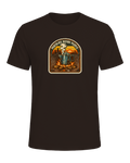 Percolate Before People Tee — Brown