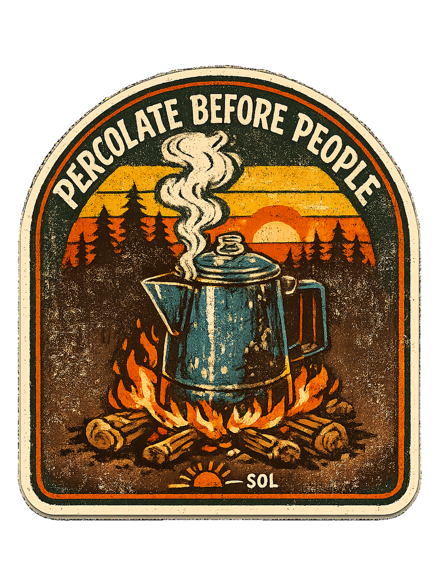 Percolate Before People Tee