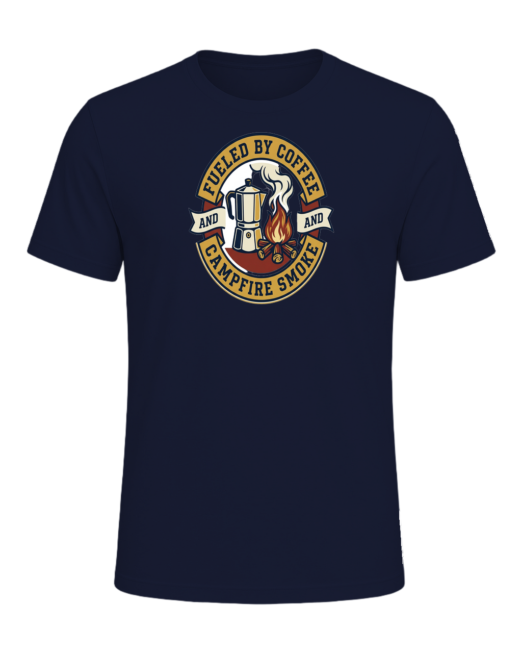 FUELED BY COFFEE AND CAMPFIRE SMOKE — Navy