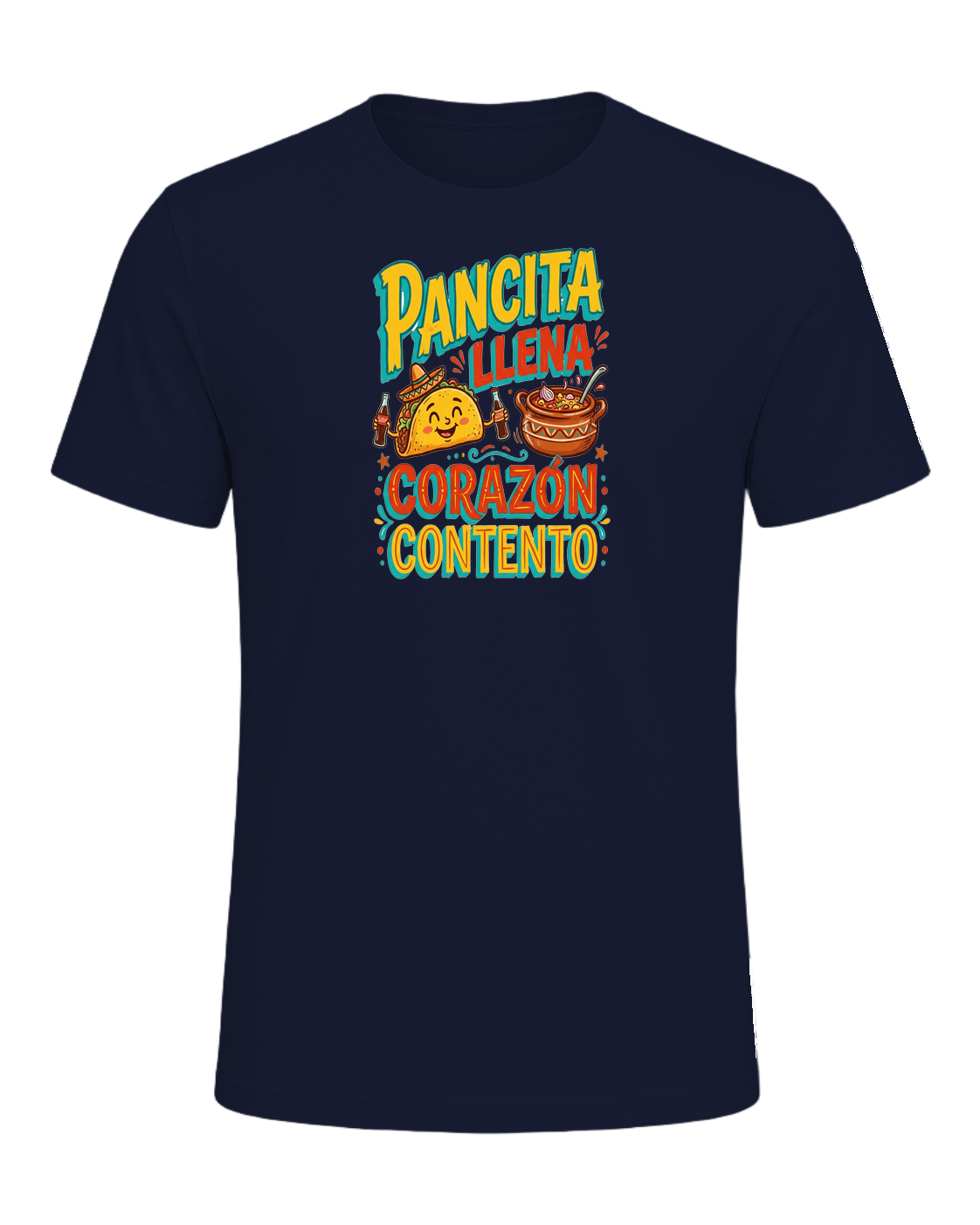 PANCITA LLENA CORAZÓN CONTENTO — Navy