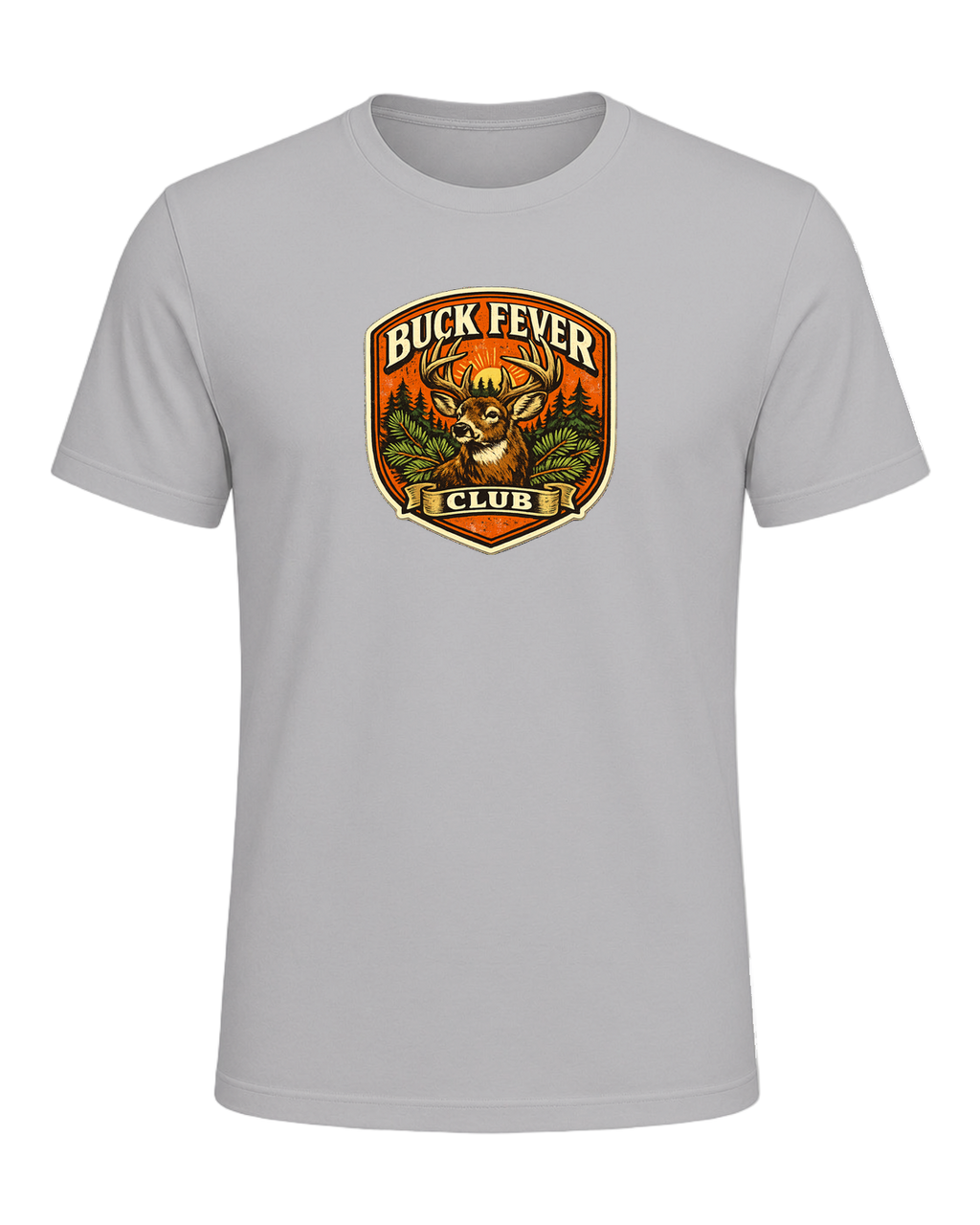 Buck Fever Club Tee — Athletic Heather