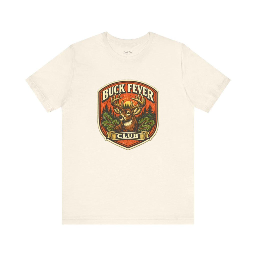 Funny Hunting T-Shirt — Buck Fever Club — hunter t-shirt design by Reggie