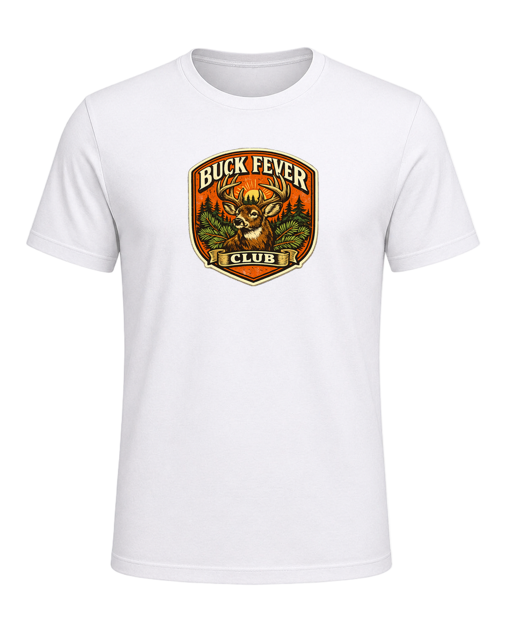 Buck Fever Club Tee — White