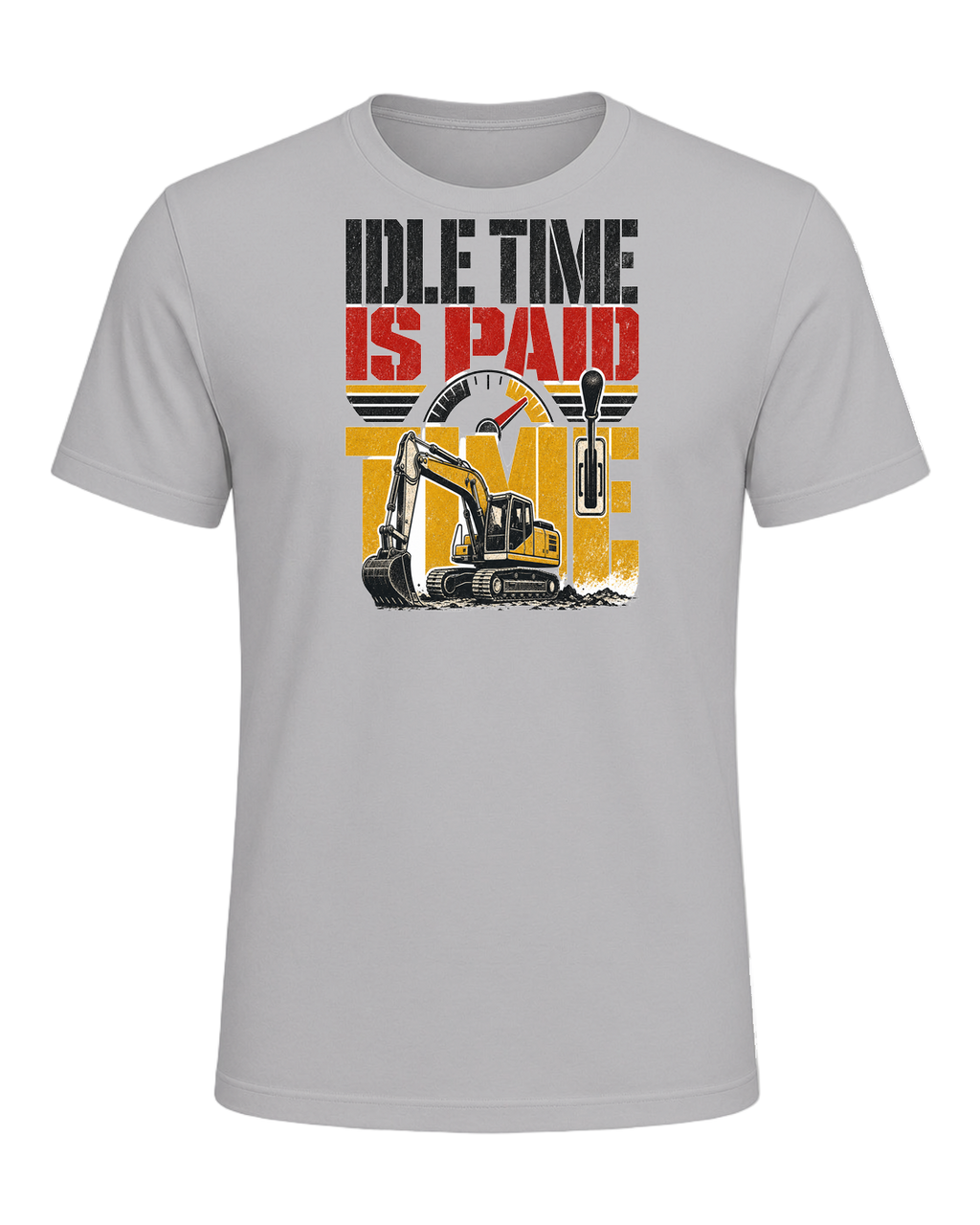 Idle time is paid time — Athletic Heather