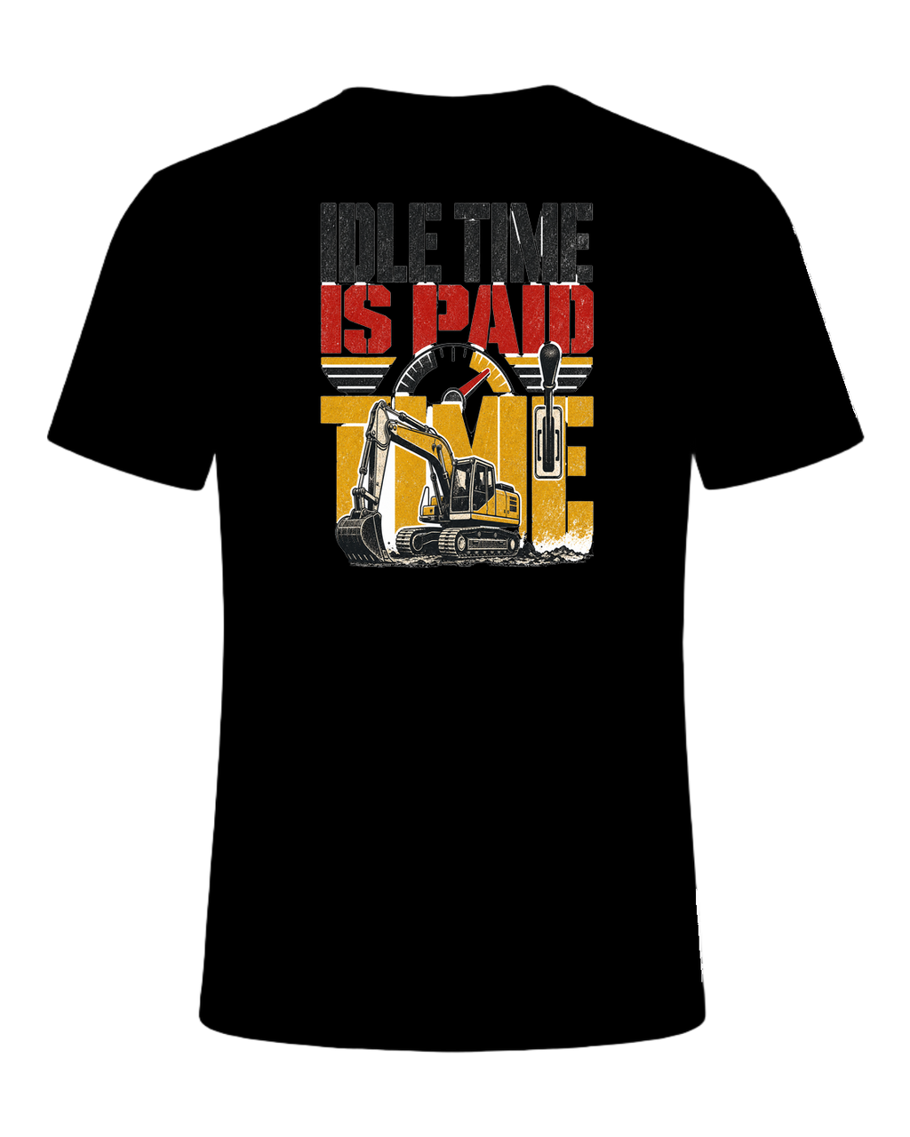 Idle time is paid time — Black