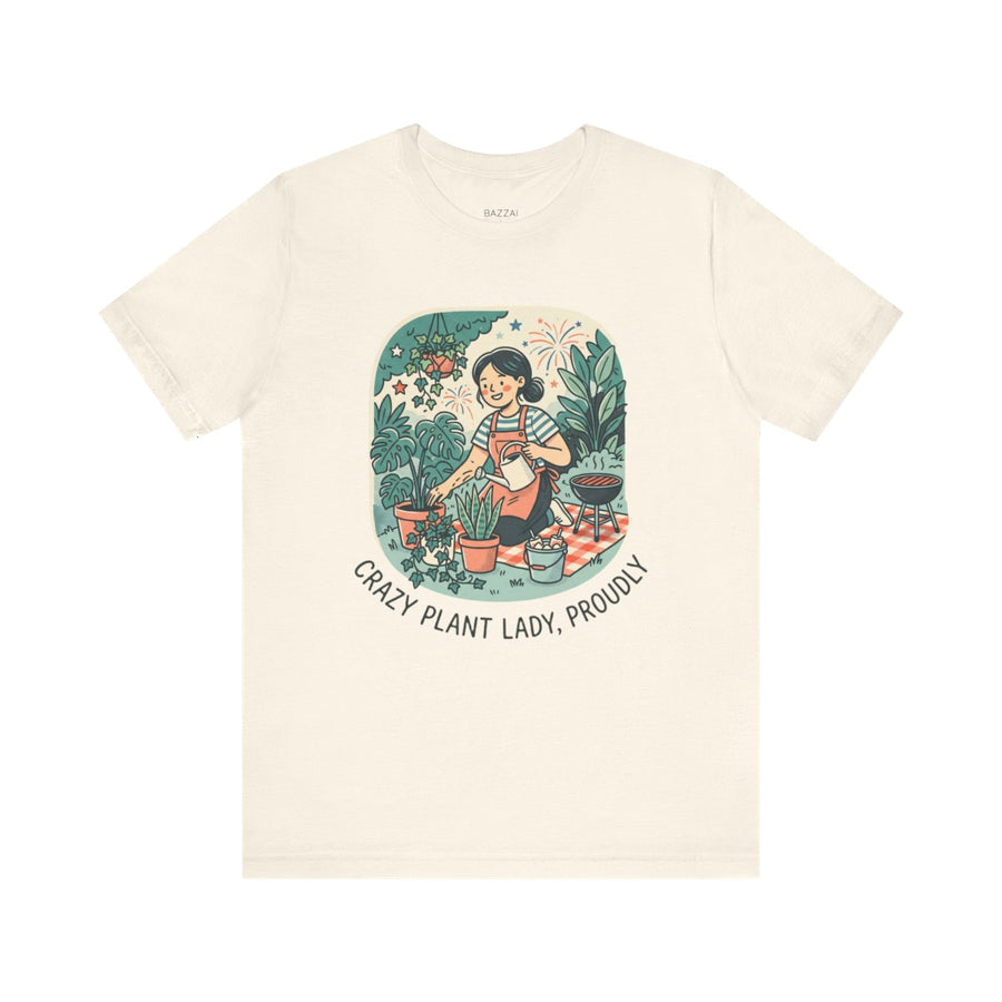 Houseplant Obsessed T-Shirt — Crazy Plant Lady, Proudly
