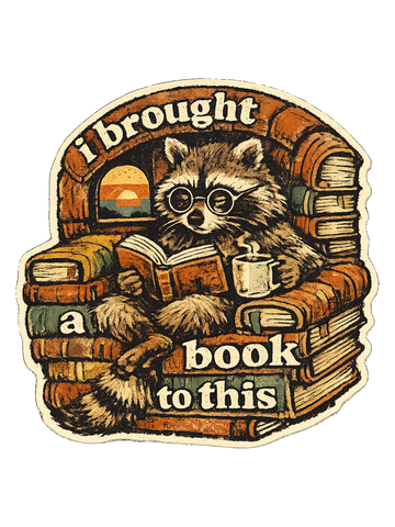 Funny Reader T-Shirt — I Brought a Book to This